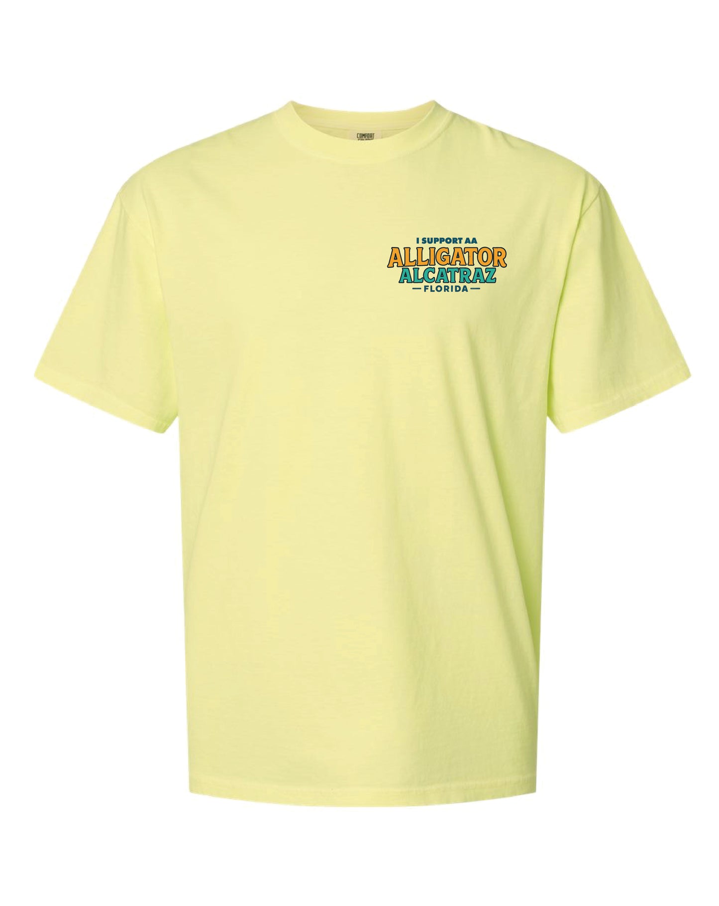 Alligator Alcatraz – Unisex Graphic Tee Comfort Colors® 1717