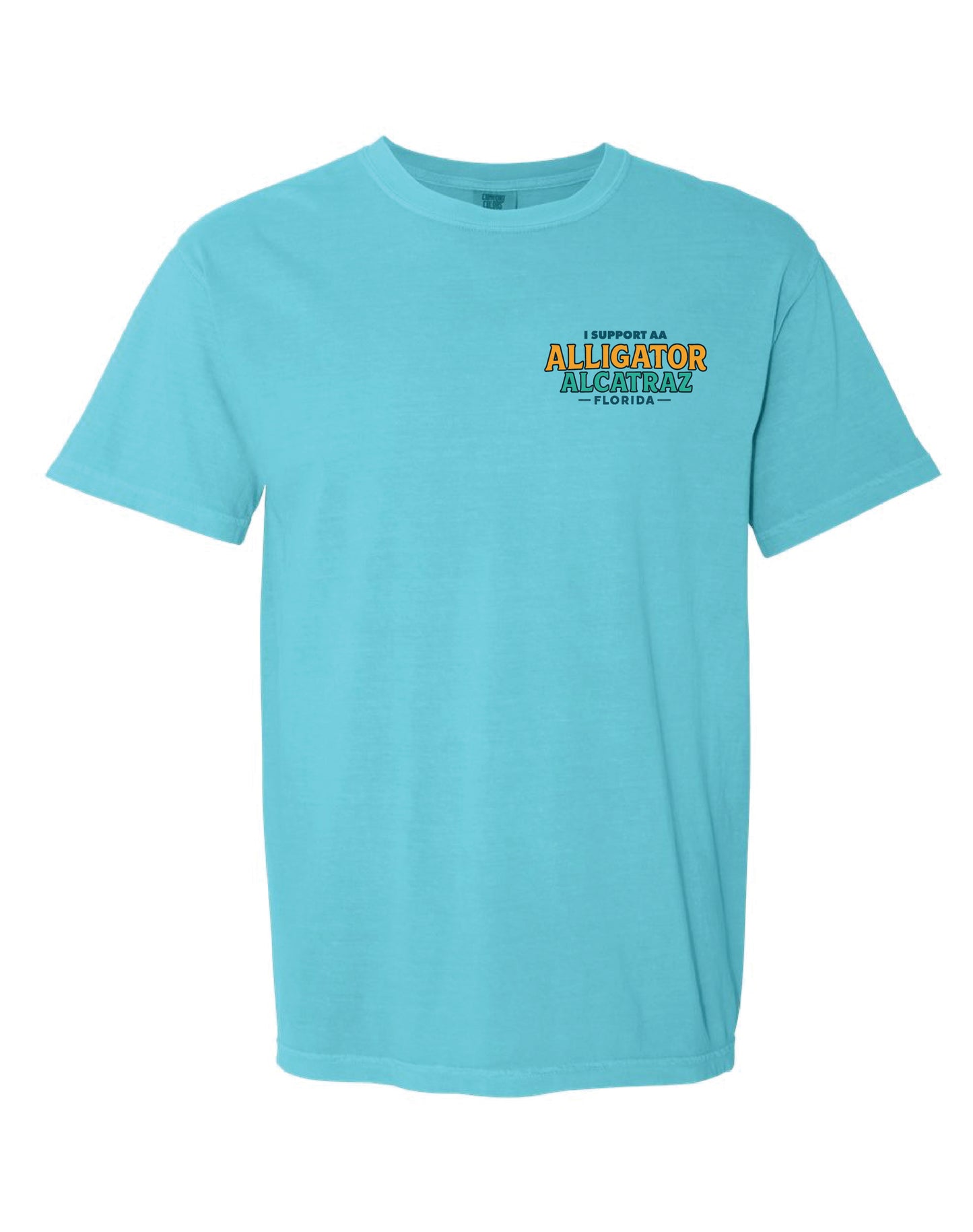 Alligator Alcatraz – Unisex Graphic Tee Comfort Colors® 1717