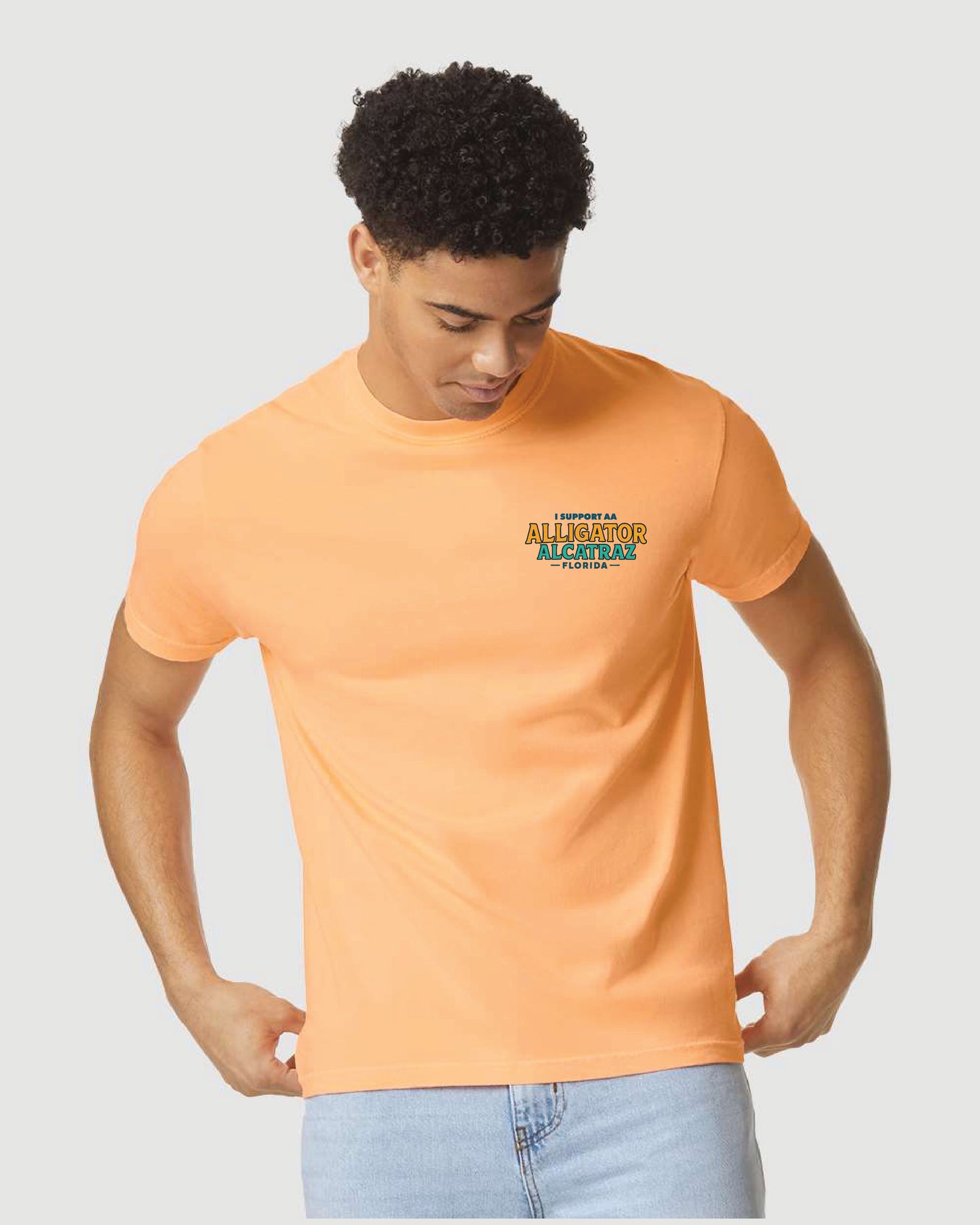 Alligator Alcatraz – Unisex Graphic Tee Comfort Colors® 1717