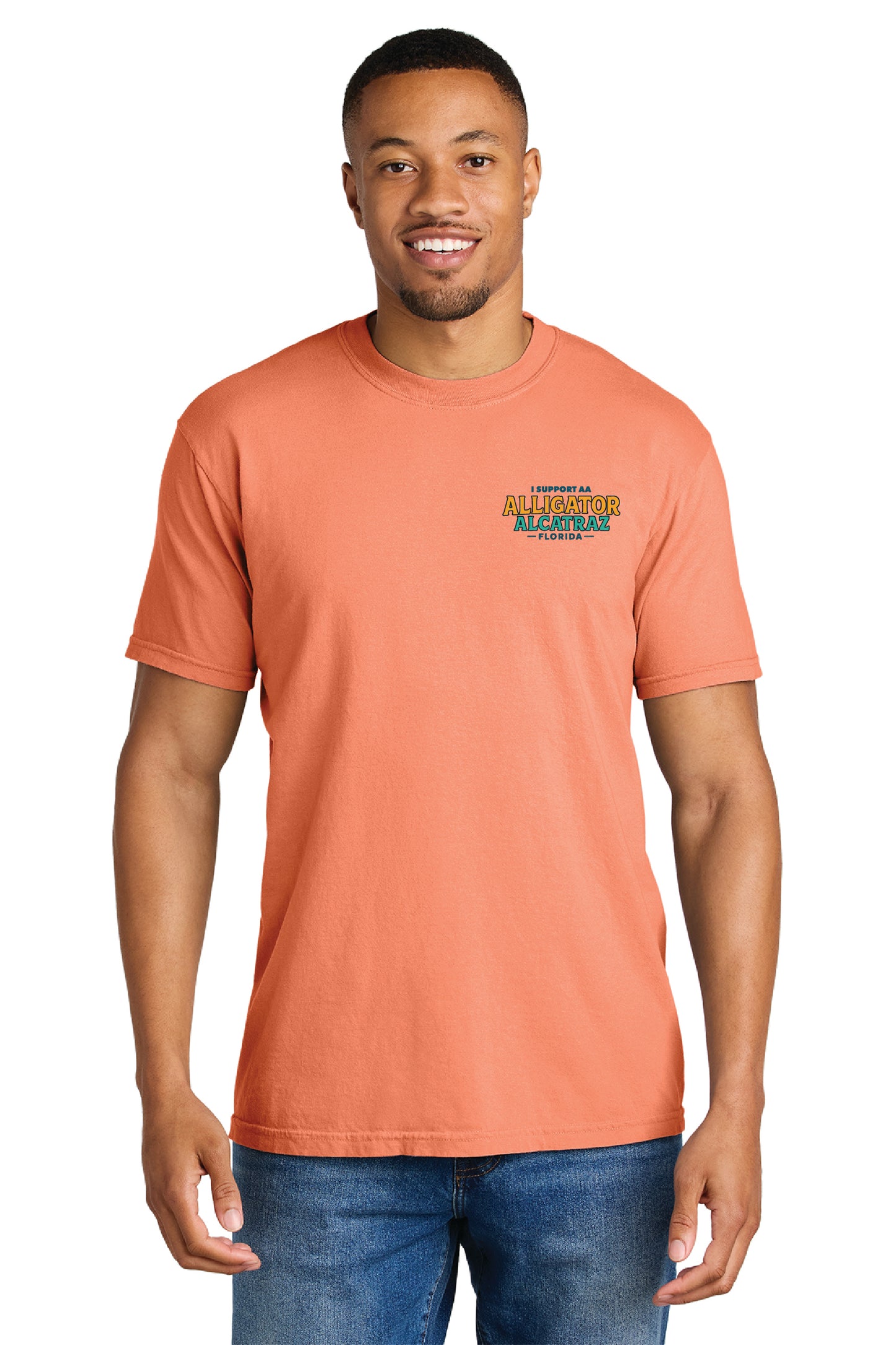 Alligator Alcatraz – Unisex Graphic Tee Comfort Colors® 1717