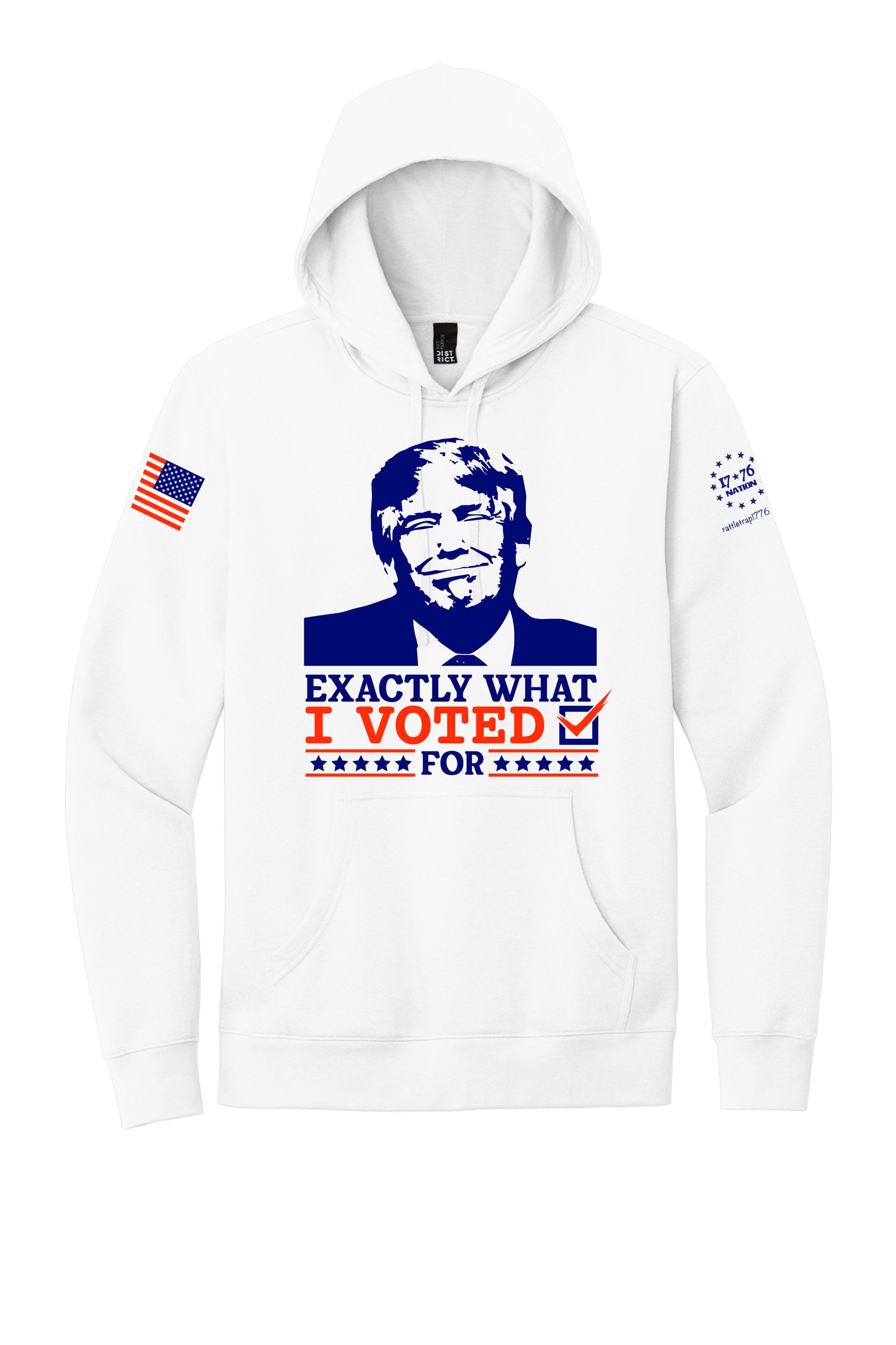 EXACTLY What I Voted For – Unisex Fleece Hoodie