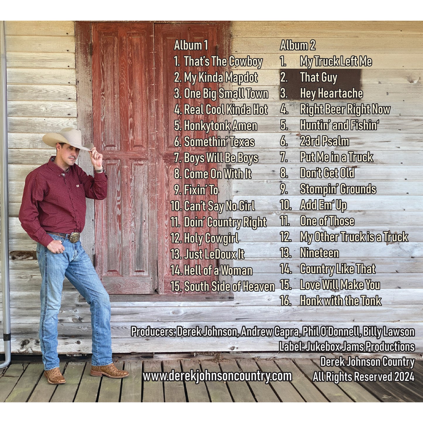 "That's The Cowboy" - Derek Johnson Boxset