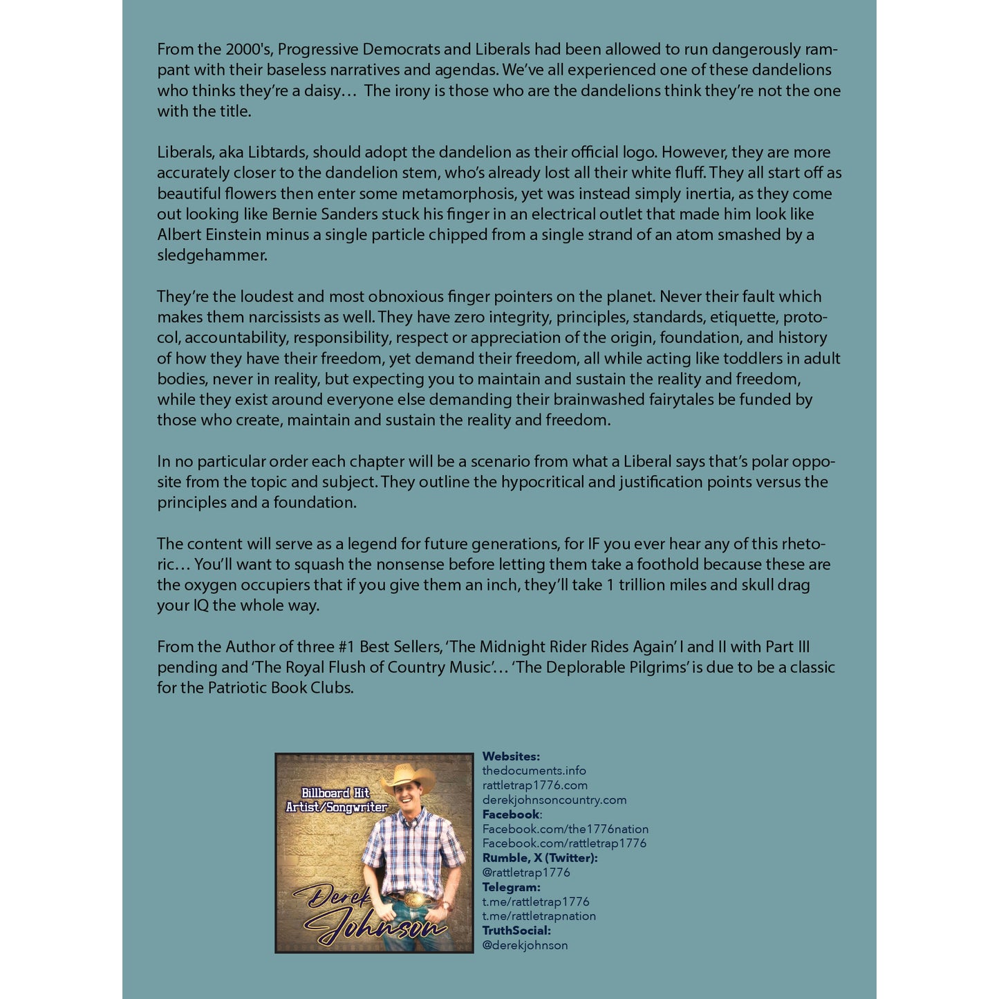 The Deplorable Pilgrims