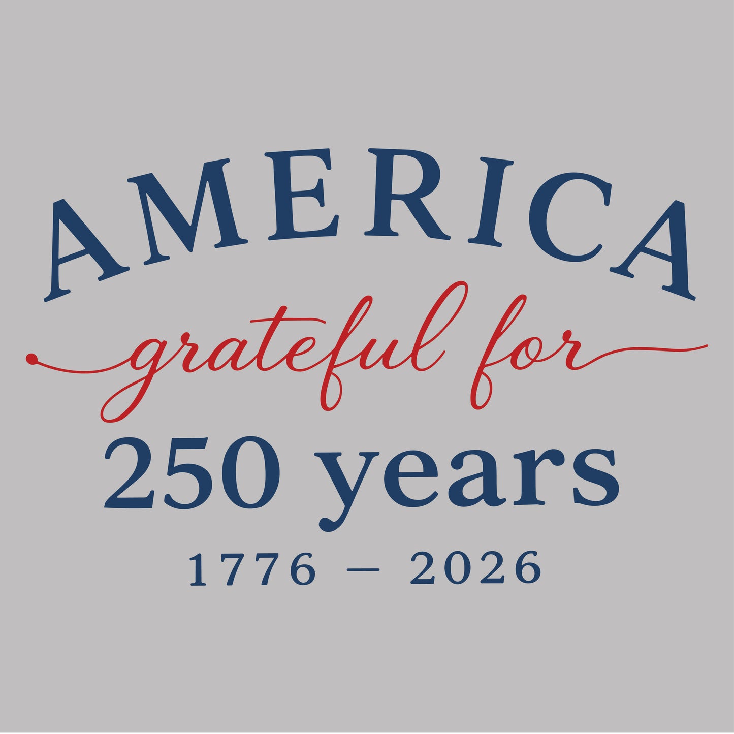 America Grateful for 250 Years Women's Heavyweight Boxy Tee