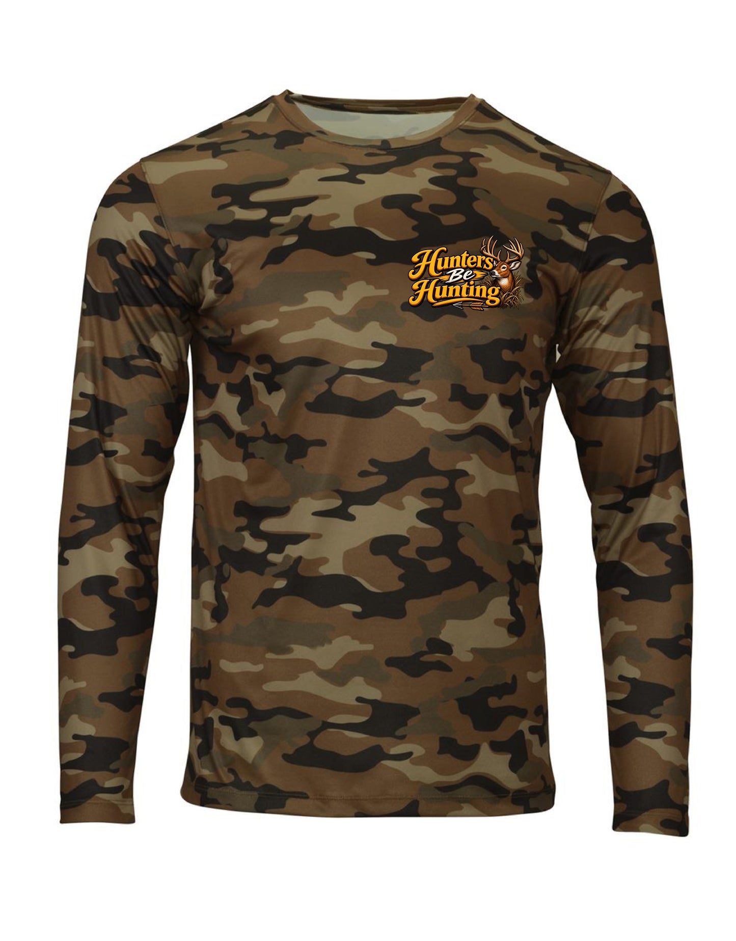 Hunters Be Hunting – Freezer Pleaser Camo Performance Long Sleeve