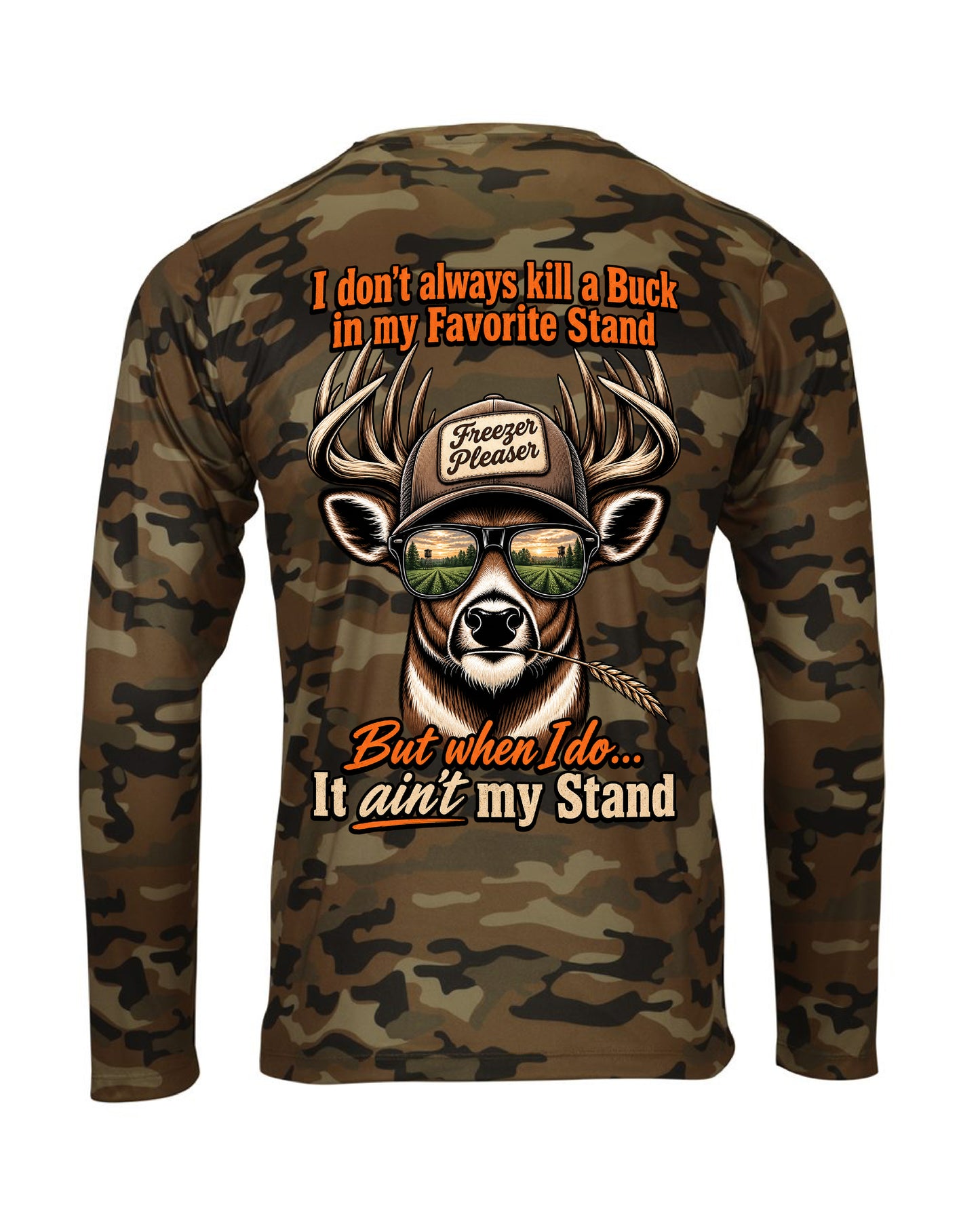 Hunters Be Hunting – Freezer Pleaser Camo Performance Long Sleeve