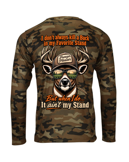 Hunters Be Hunting – Freezer Pleaser Camo Performance Long Sleeve