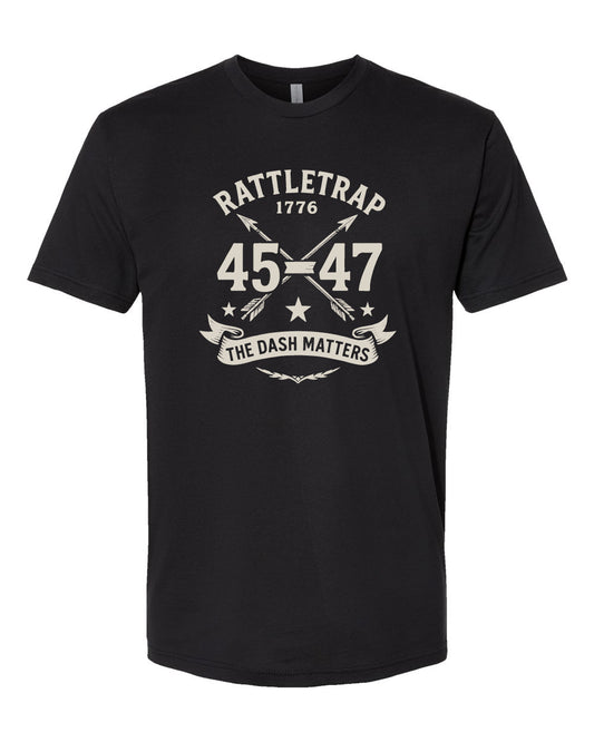 45–47  The Dash Matters — Rattletrap 1776 Tee