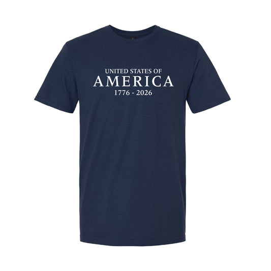 United States of America 1776–2026 Tribute Tee