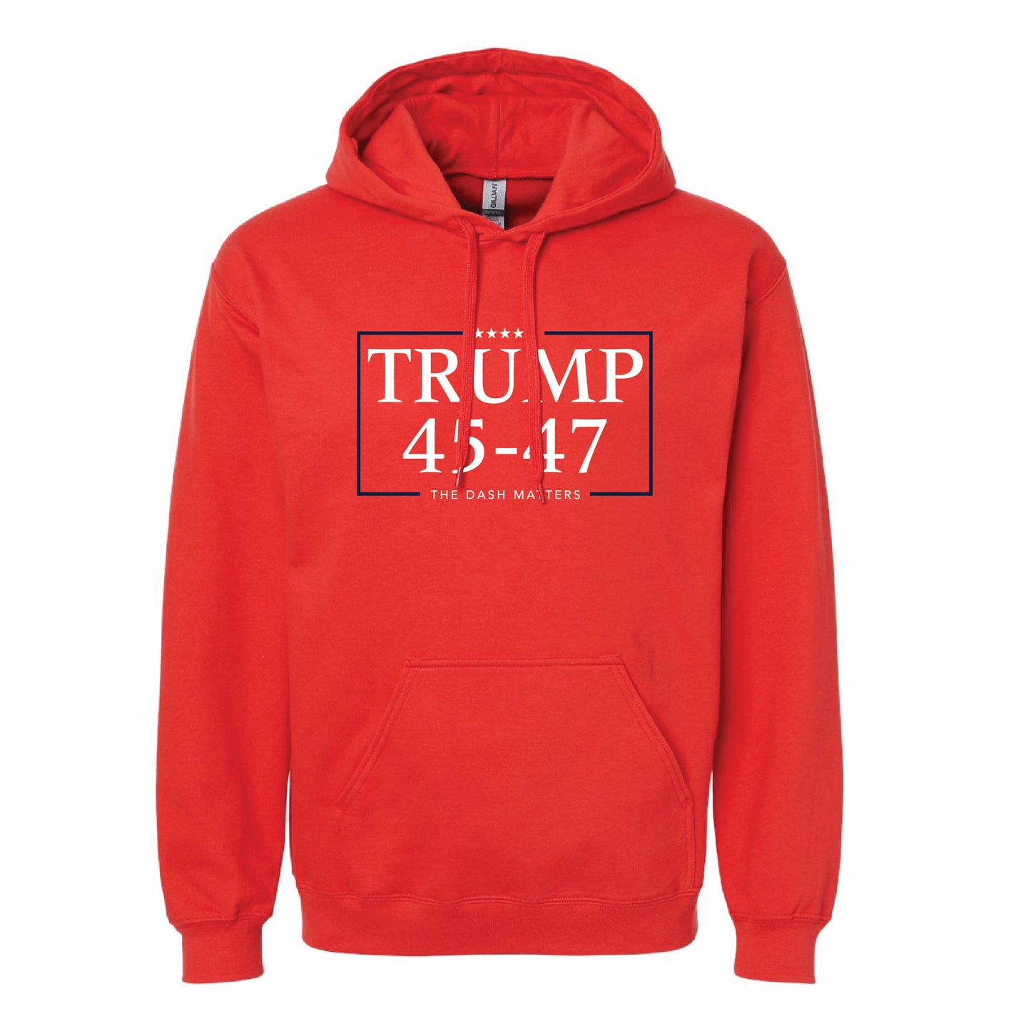 TRUMP 45-47 "The Dash Matters" Graphic Hoodie