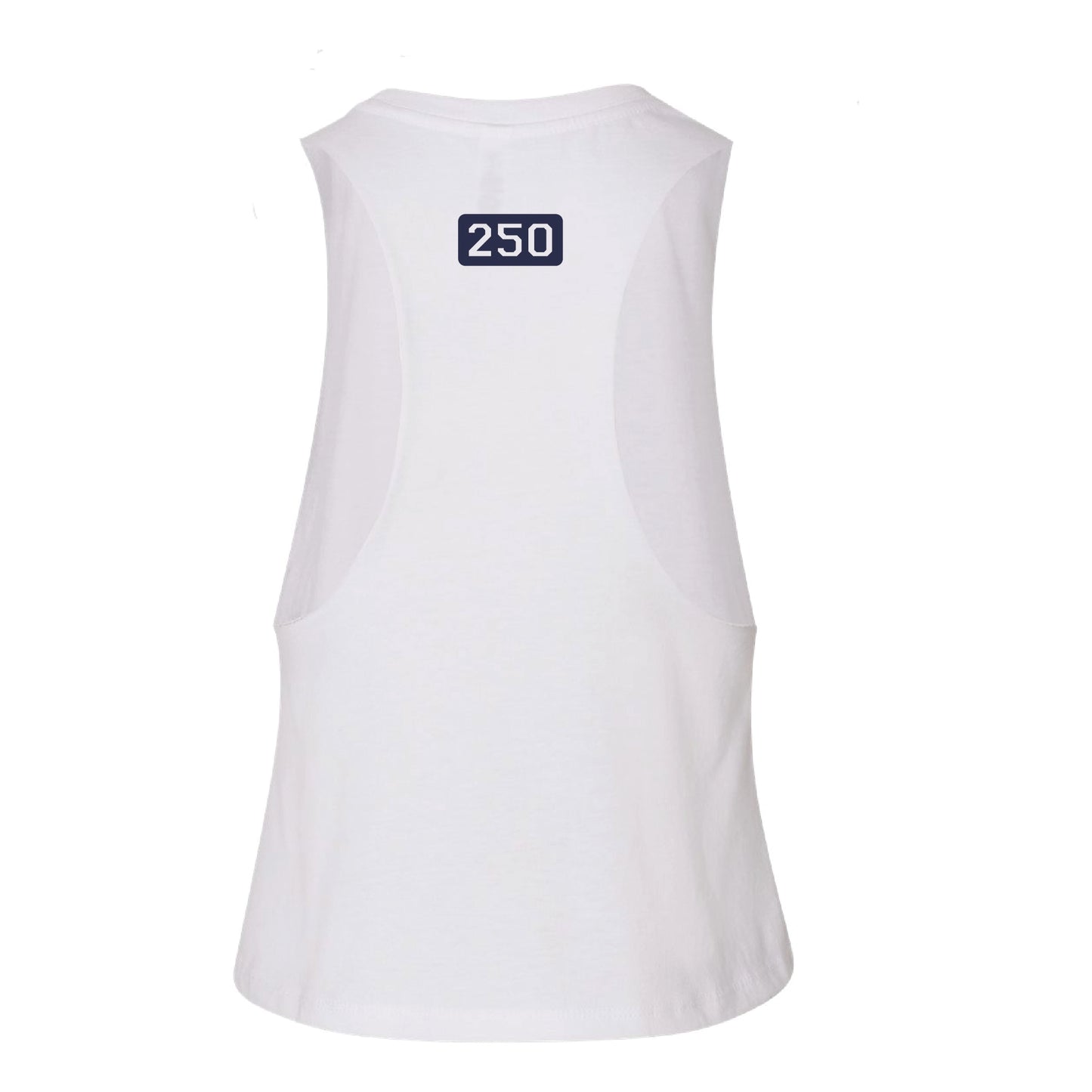 Collegiate USA 250 Women's Racerback Crop Tank – Limited Commemorative Design