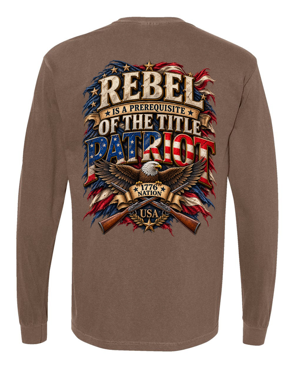 REBEL IS A PREREQUISITE OF THE TITLE PATRIOT