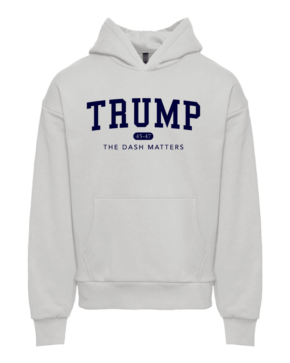 TRUMP 45-47 Alumni Collection - Mens 10 oz. Heavyweight Fleece Hoodie