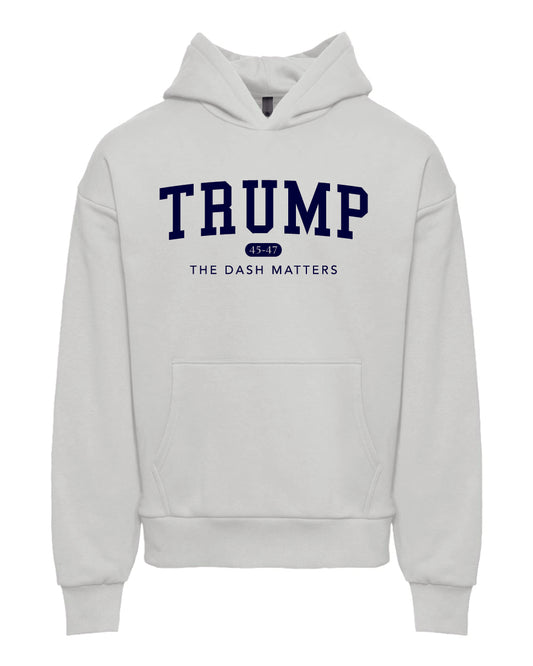 TRUMP 45-47 Alumni Collection - Mens 10 oz. Heavyweight Fleece Hoodie