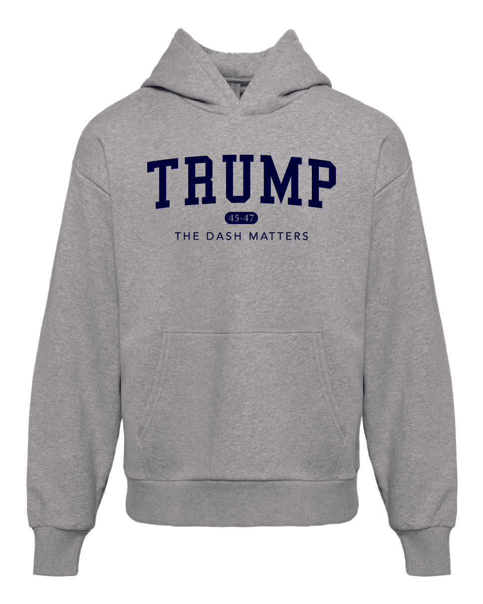 TRUMP 45-47 Alumni Collection - Mens 10 oz. Heavyweight Fleece Hoodie