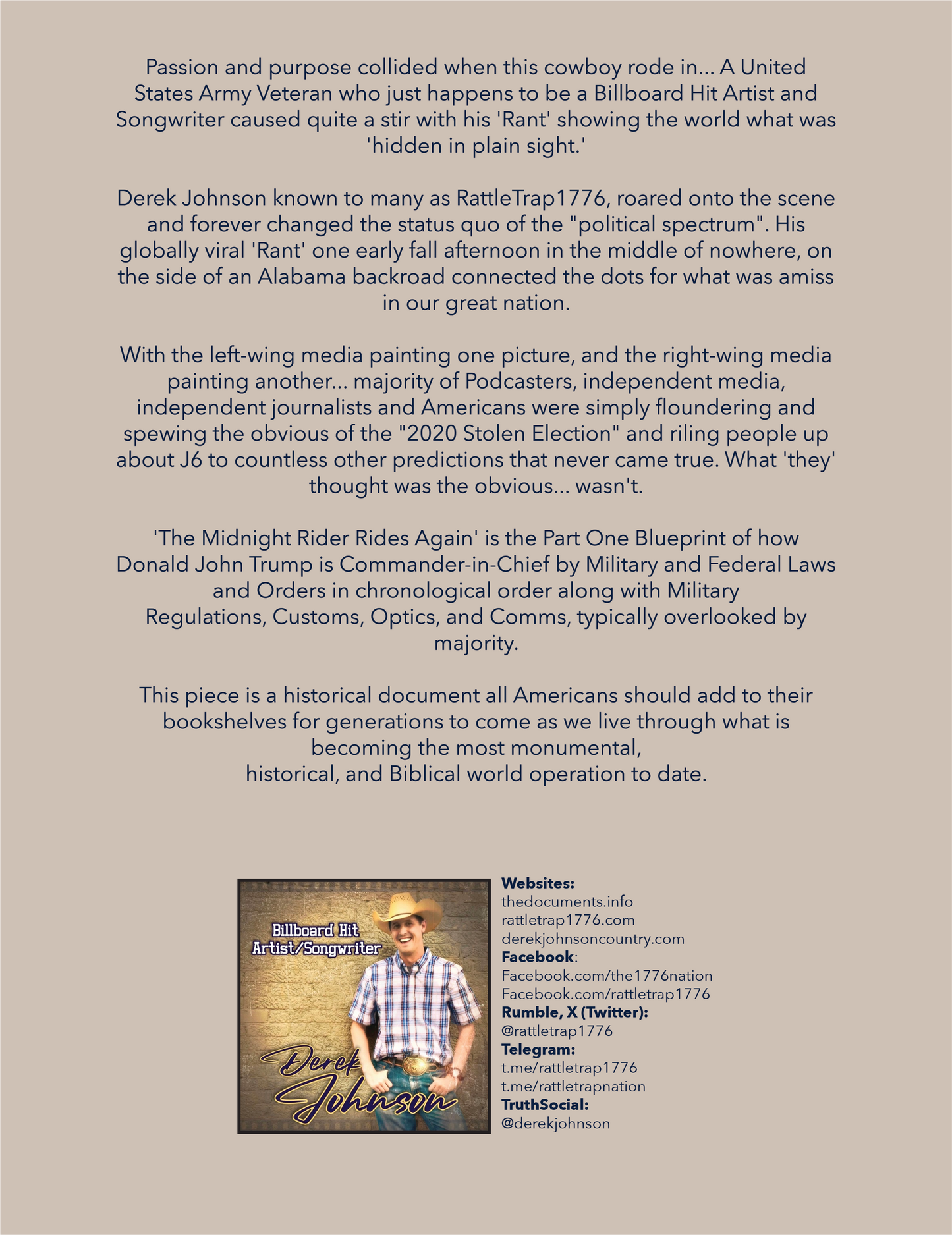 The Midnight Rider Rides Again – RattleTrap 1776