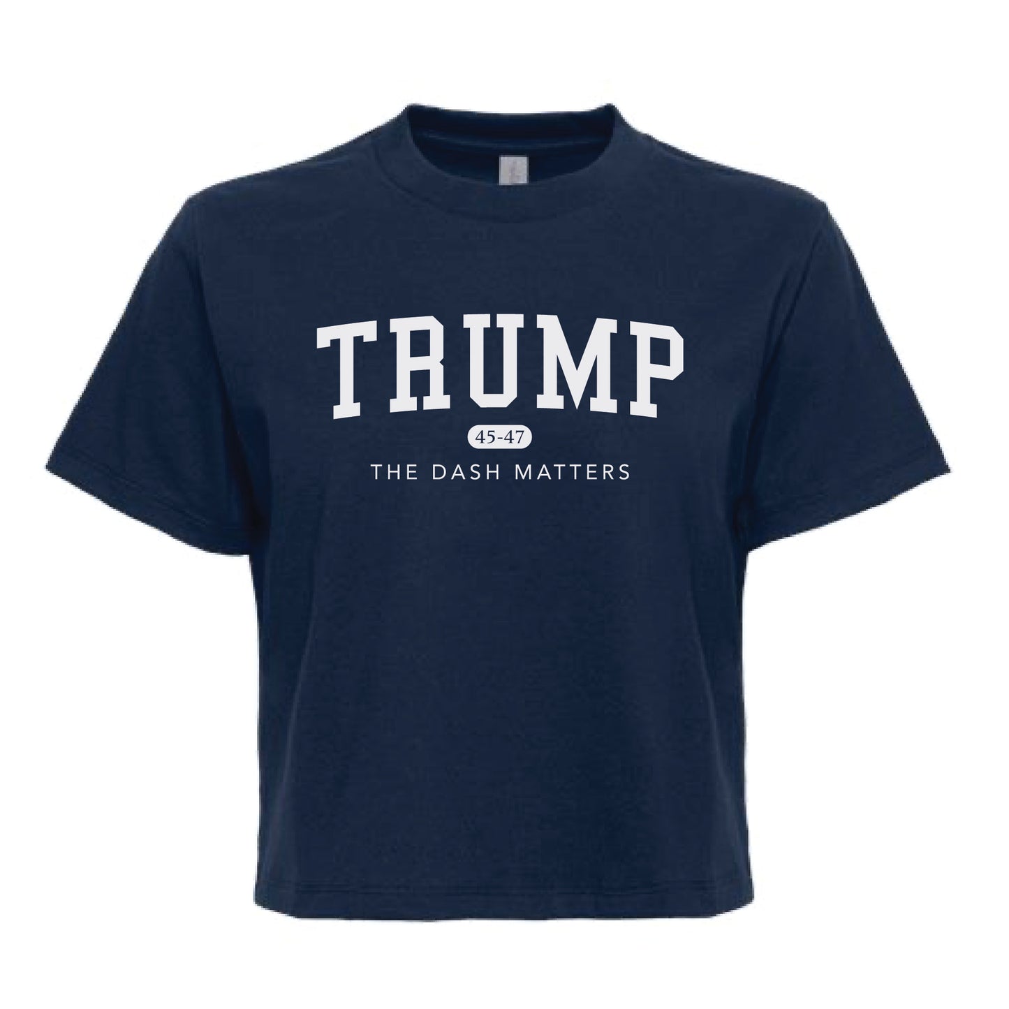 TRUMP 45-47 Alumni Collection - Women's Heavyweight Boxy T-Shirt