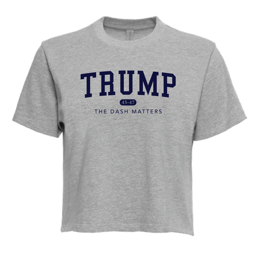 TRUMP 45-47 Alumni Collection - Women's Heavyweight Boxy T-Shirt