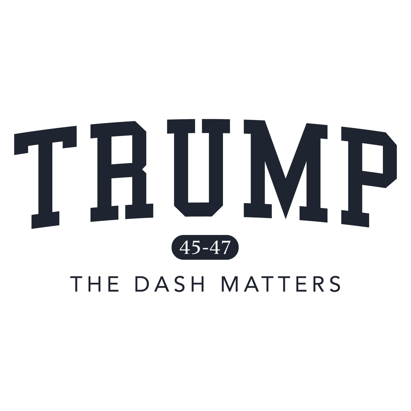 TRUMP 45-47 Alumni Collection - Women's Heavyweight Boxy T-Shirt