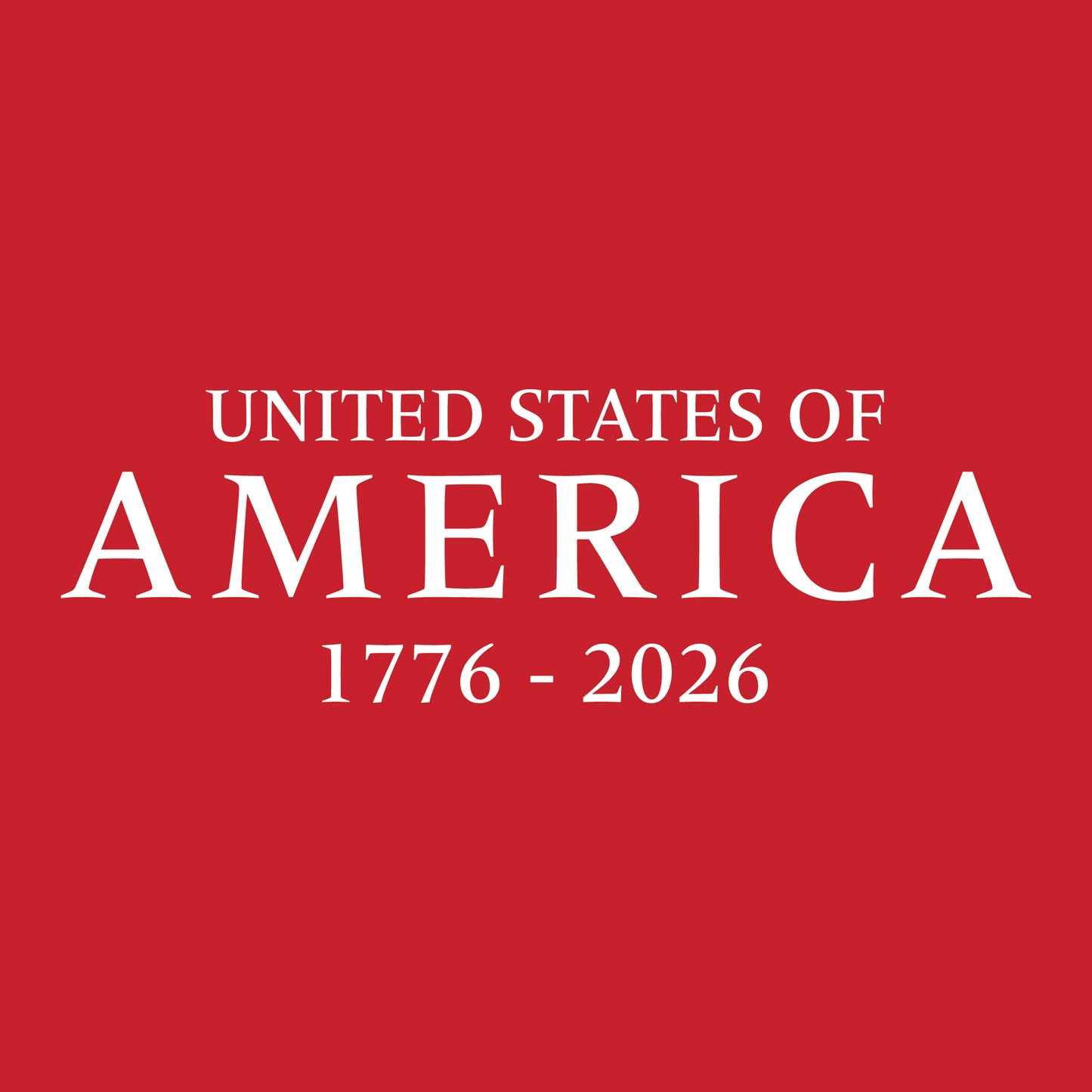 United States of America 1776–2026 Tribute Women's Racerback Crop Tank