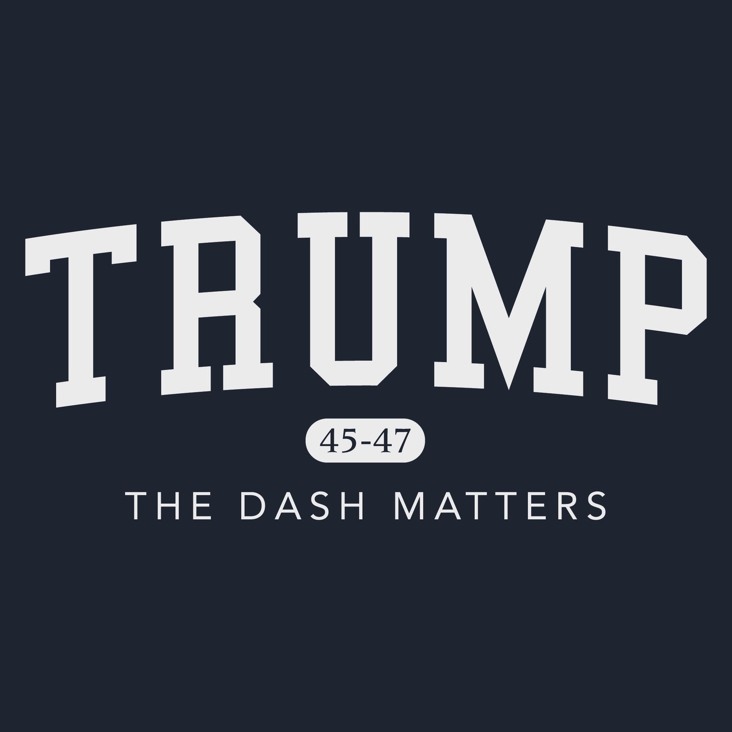 TRUMP 45-47 Alumni Collection - Men's Heavyweight Boxy T-Shirt