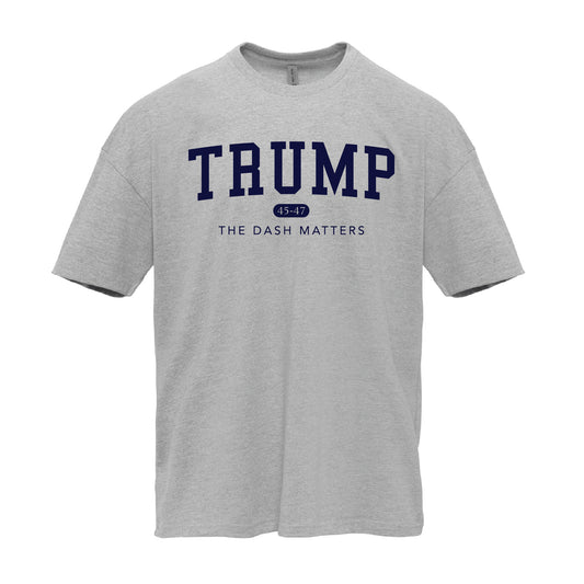TRUMP 45-47 Alumni Collection - Men's Heavyweight Boxy T-Shirt