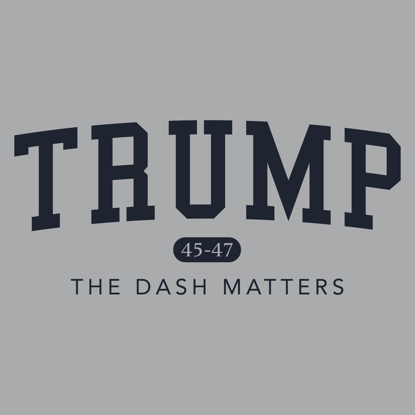 TRUMP 45-47 Alumni Collection - Men's Heavyweight Boxy T-Shirt