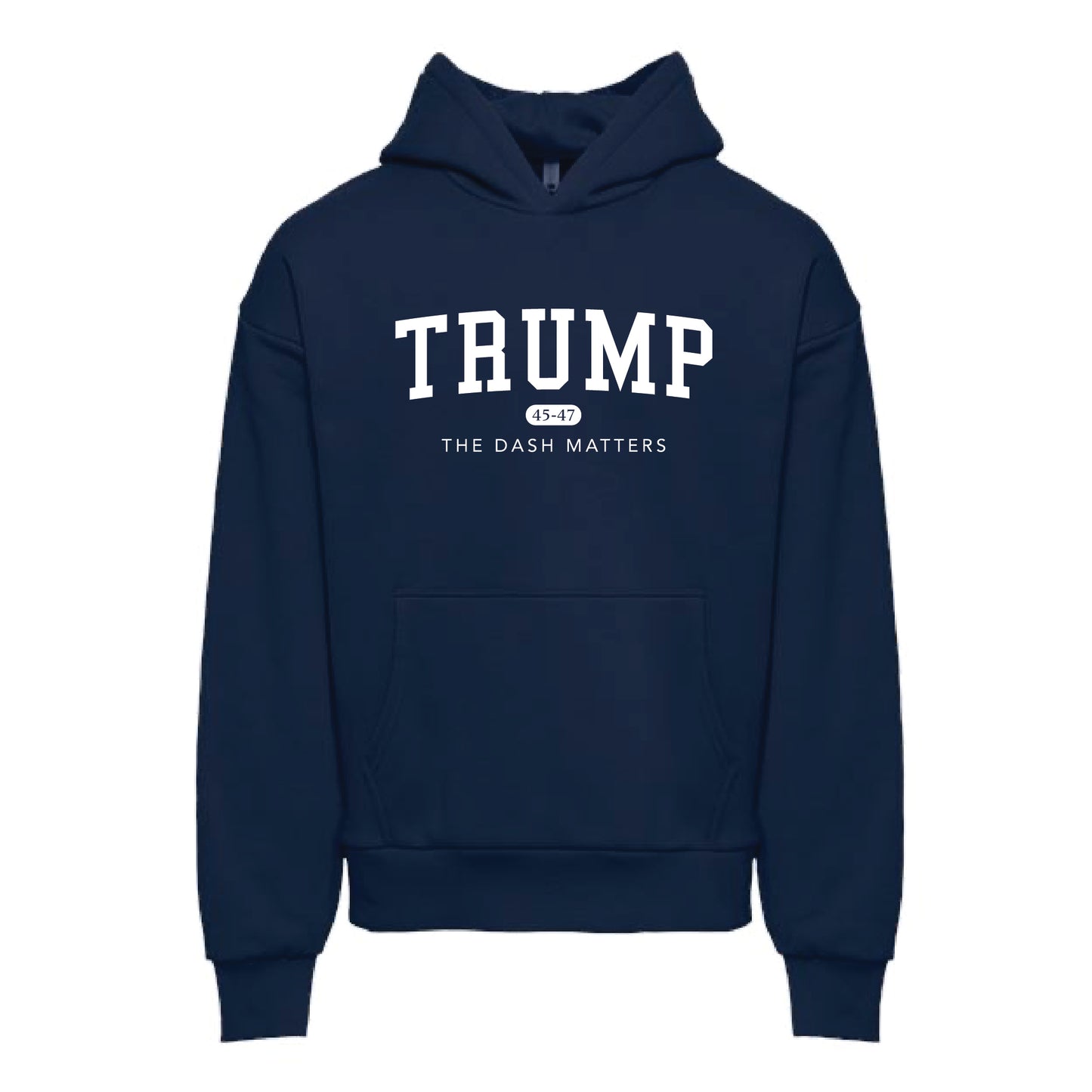 TRUMP 45-47 Alumni Collection - Mens 10 oz. Heavyweight Fleece Hoodie