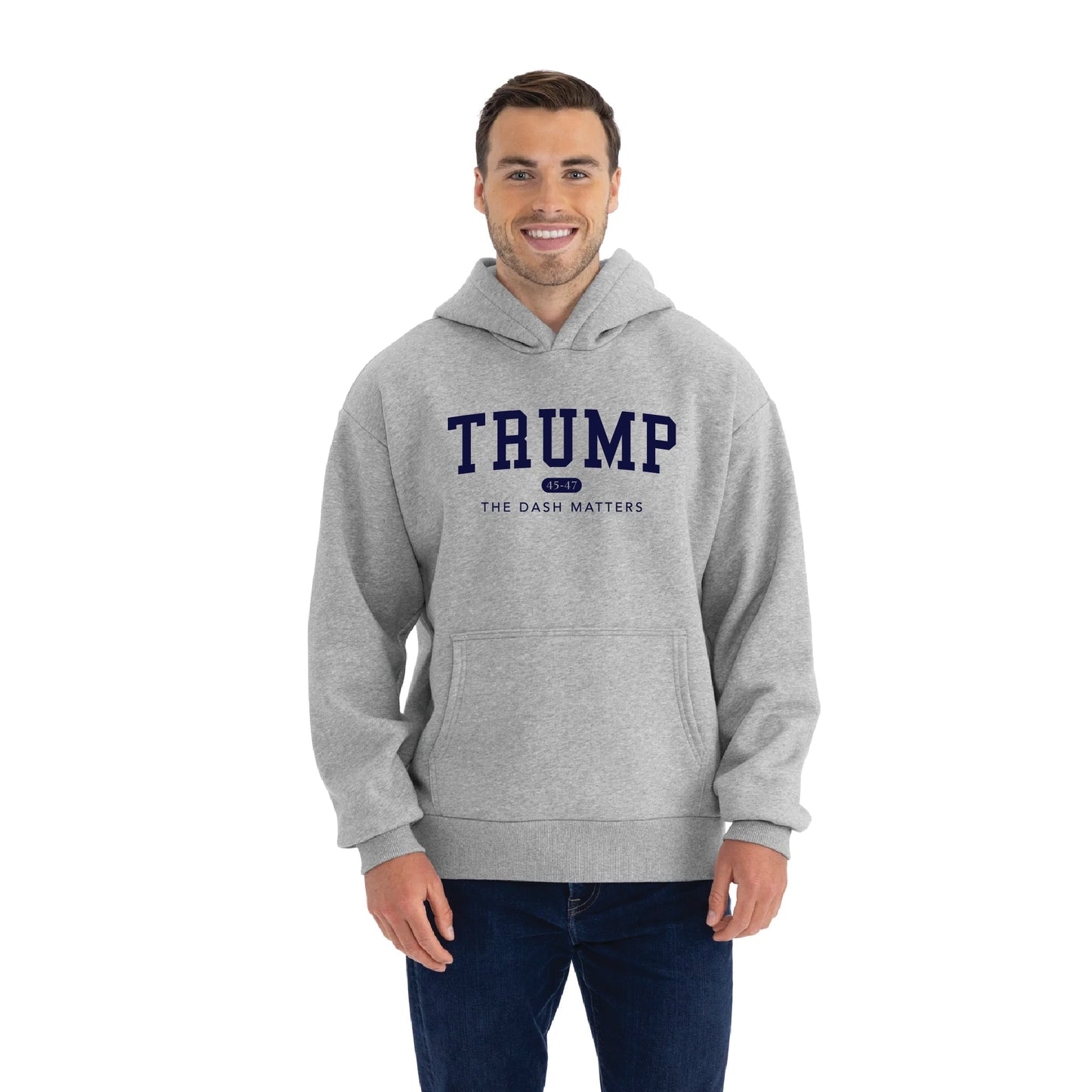TRUMP 45-47 Alumni Collection - Mens 10 oz. Heavyweight Fleece Hoodie