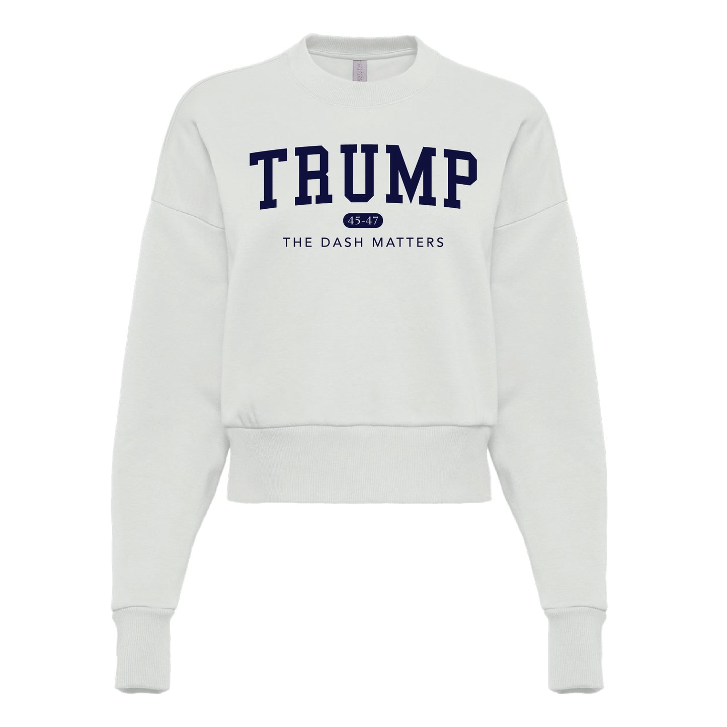 TRUMP 45-47 Alumni Collection - Women's Heavyweight Crewneck Sweatshirt